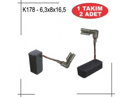 6,3x8x16,5 DEWALT DW4050 TİPİ KARBON FIRÇA