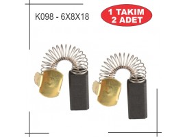 6X8X18 RUPES TİPİ KARBON FIRÇA