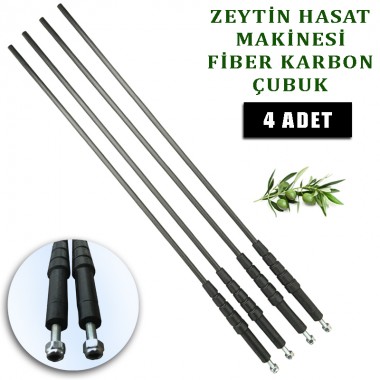 Aima Zeytin Hasat Makinası Karbon fiber Vidalı çubuk 5 mm. 4 Adet
