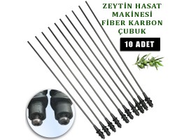Pellenc Tipi Zeytin Hasat Makinesi Karbon fiber çubuk 10 Adet