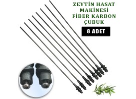 Pellenc Tipi Zeytin Hasat Makinesi Karbon fiber çubuk 8 Adet